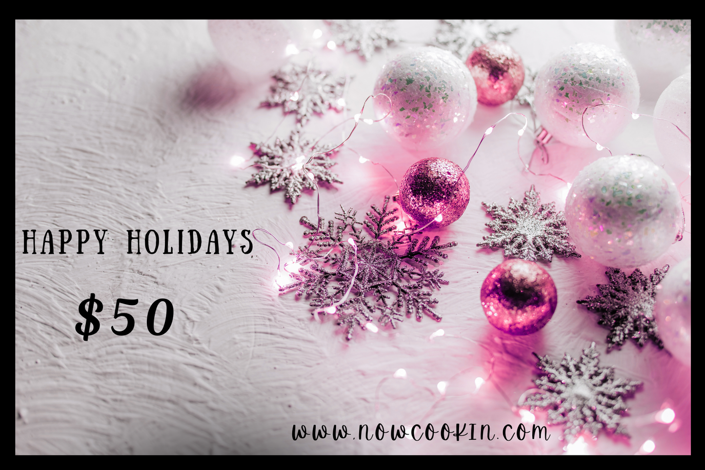 $50 Holiday GC