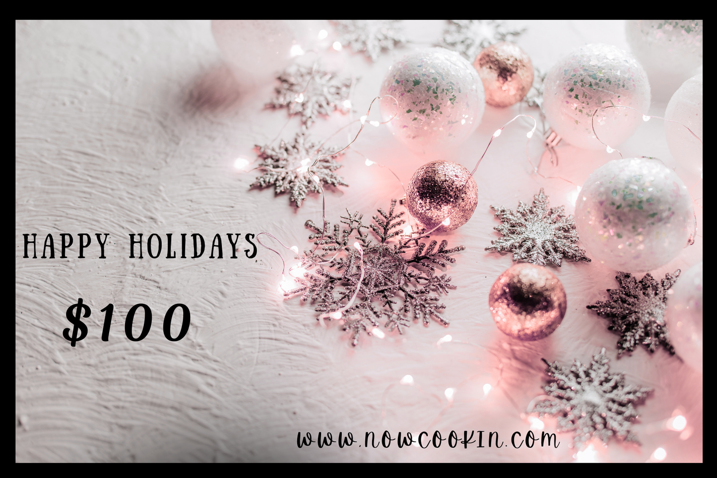 $100 Holiday GC